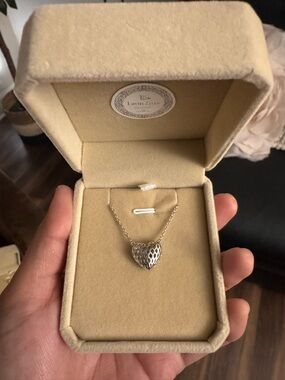 Silver Heart Pendant Necklace